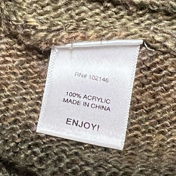 Michael Stars Anthropologie Oversized Boho V Neck Vest sweater Sz 1/ Small - Picture 7 of 7